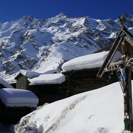 Chalet Birkhahn 萨斯费 外观 照片