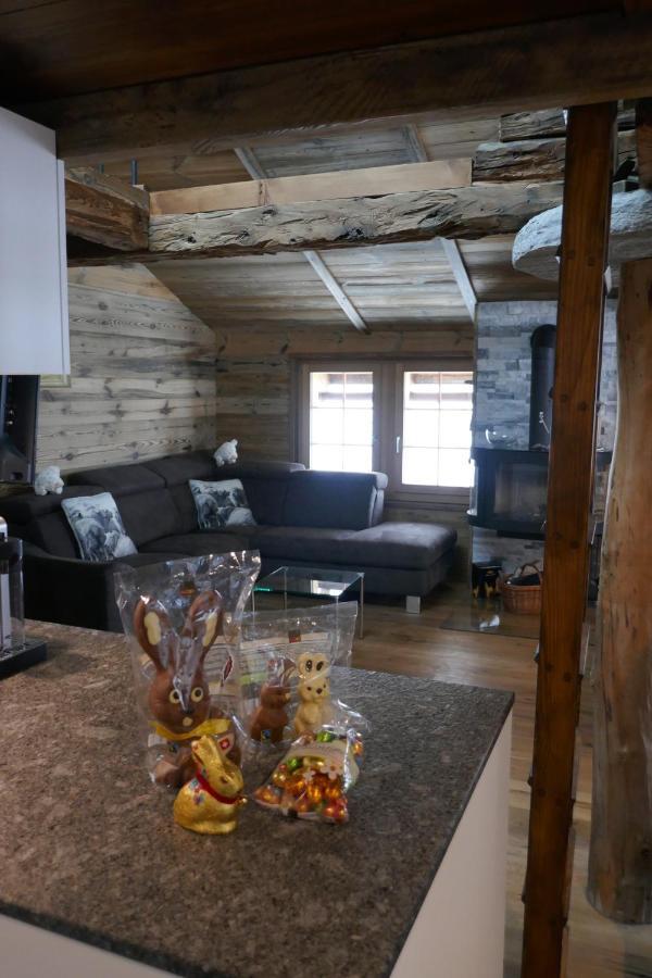 Chalet Birkhahn 萨斯费 外观 照片