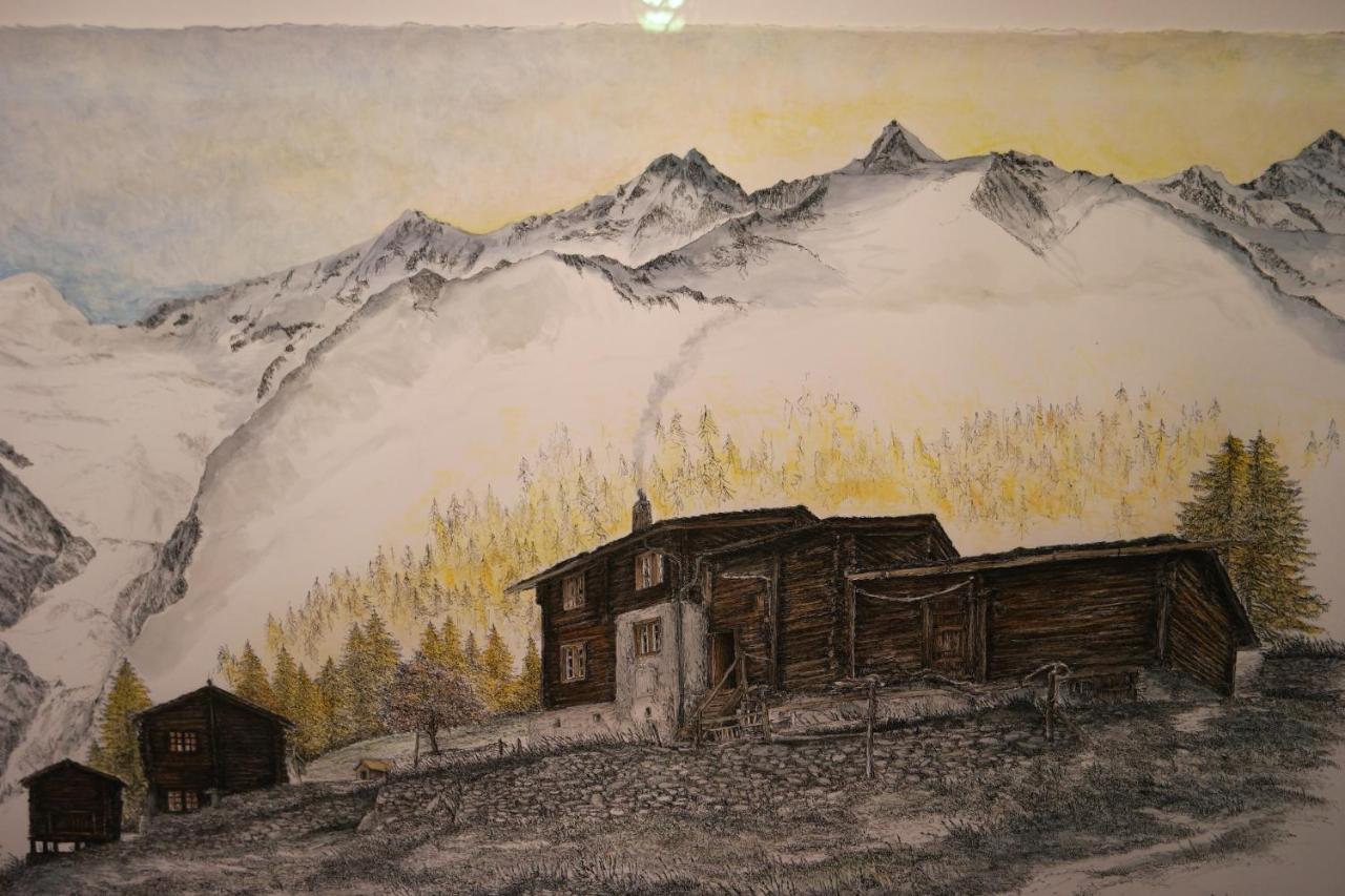 Chalet Birkhahn 萨斯费 外观 照片