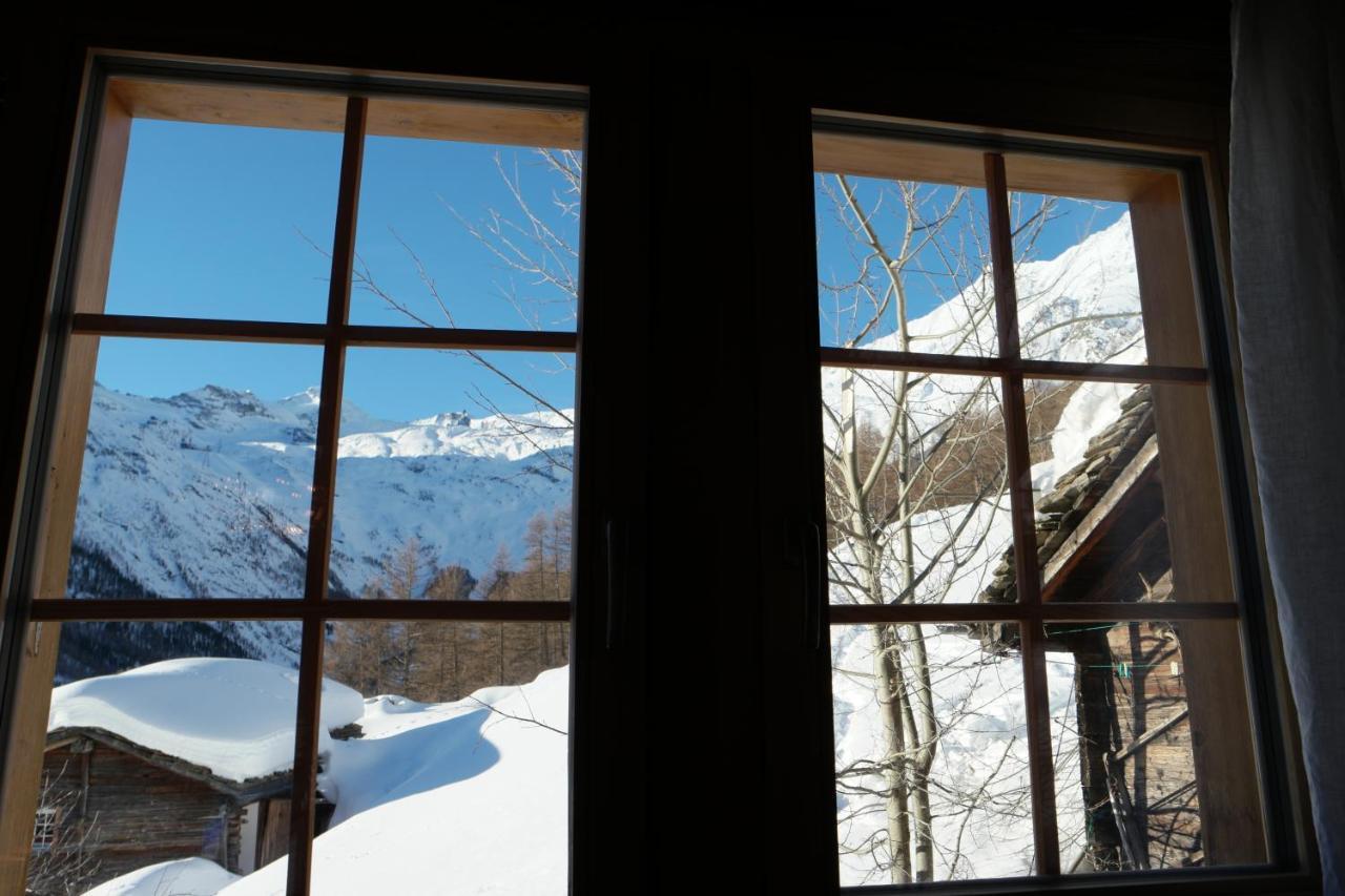 Chalet Birkhahn 萨斯费 外观 照片