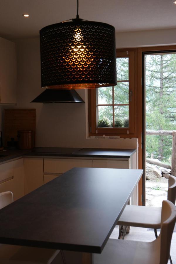 Chalet Birkhahn 萨斯费 外观 照片