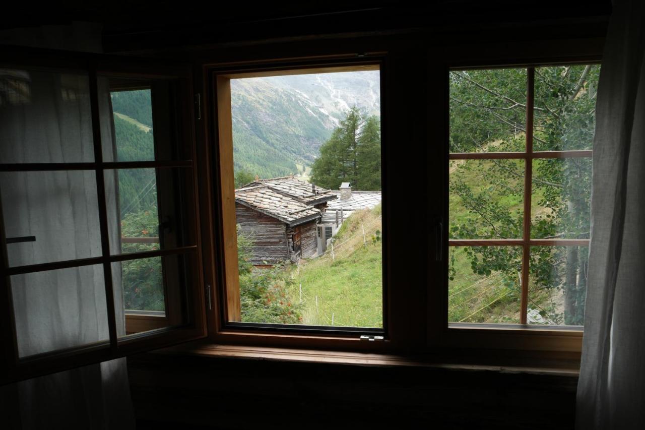 Chalet Birkhahn 萨斯费 外观 照片