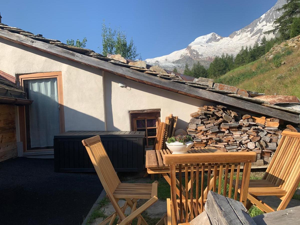 Chalet Birkhahn 萨斯费 外观 照片