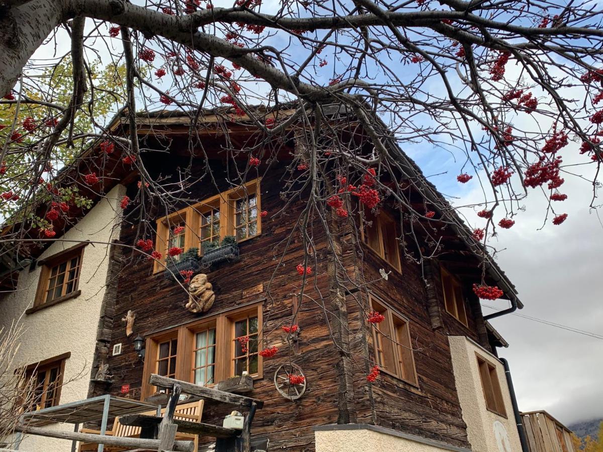 Chalet Birkhahn 萨斯费 外观 照片