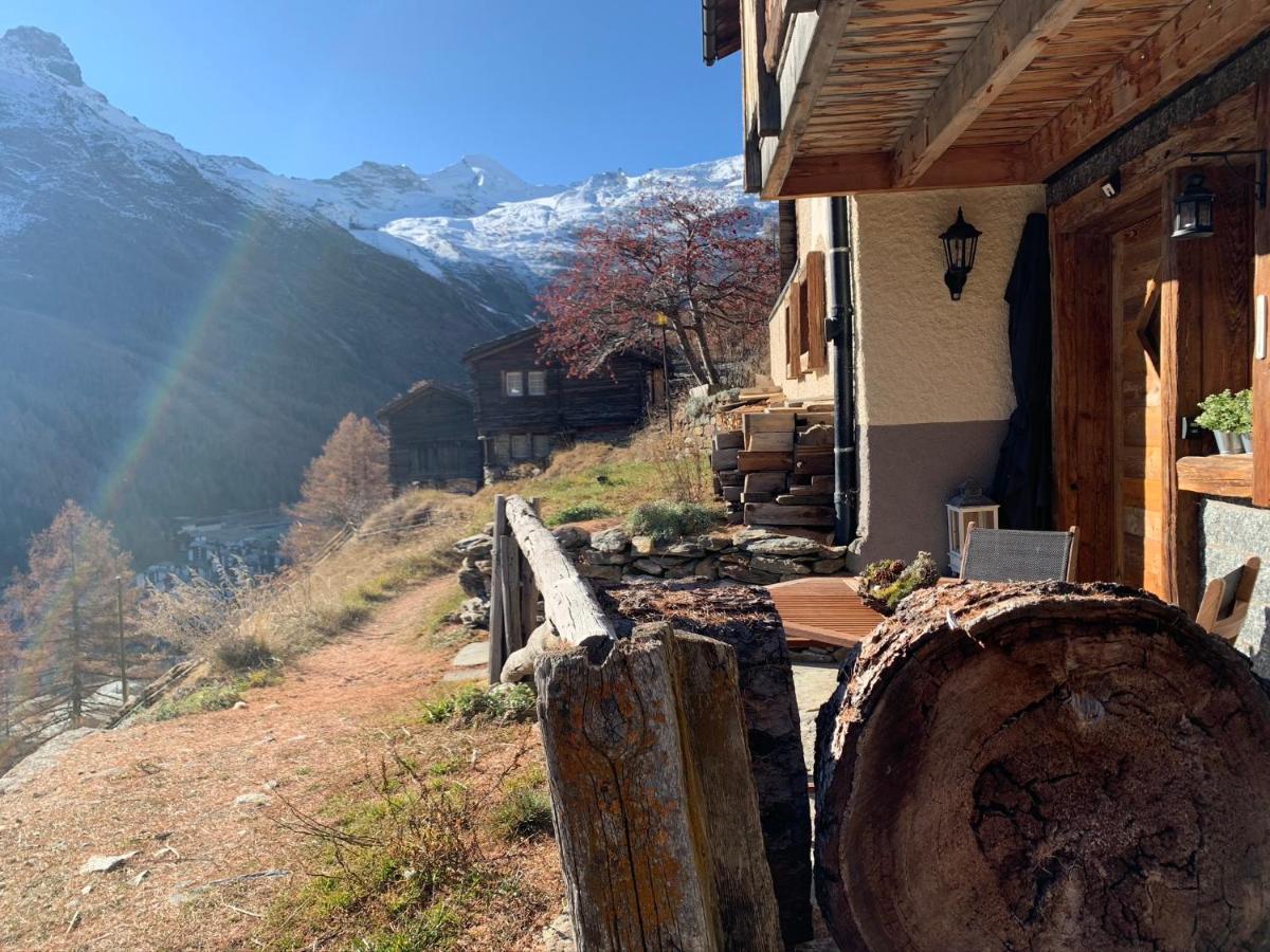Chalet Birkhahn 萨斯费 外观 照片